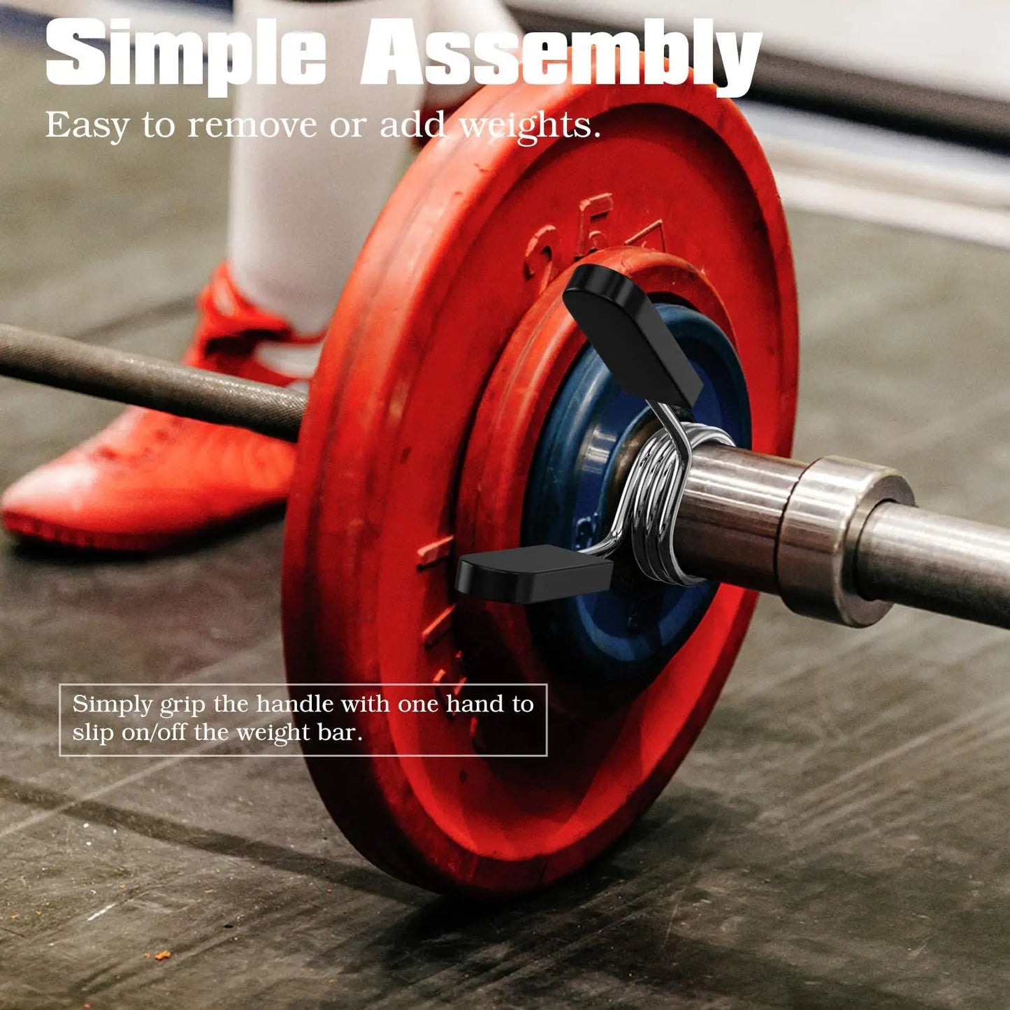 2 Piece Barbell Weight Clamps