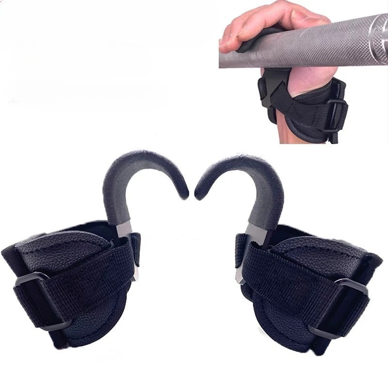 Weight Training Wrist Straps w/ Hooks