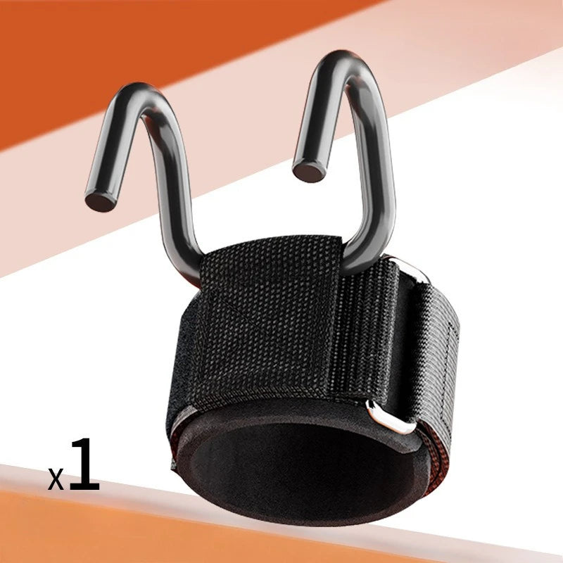 Weight Training Wrist Straps w/ Hooks