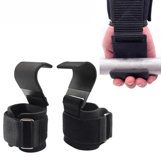 Weight Training Wrist Straps w/ Hooks