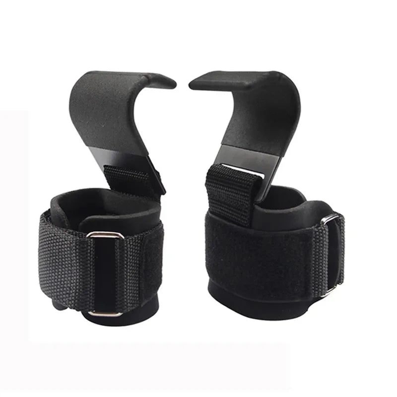 Weight Training Wrist Straps w/ Hooks