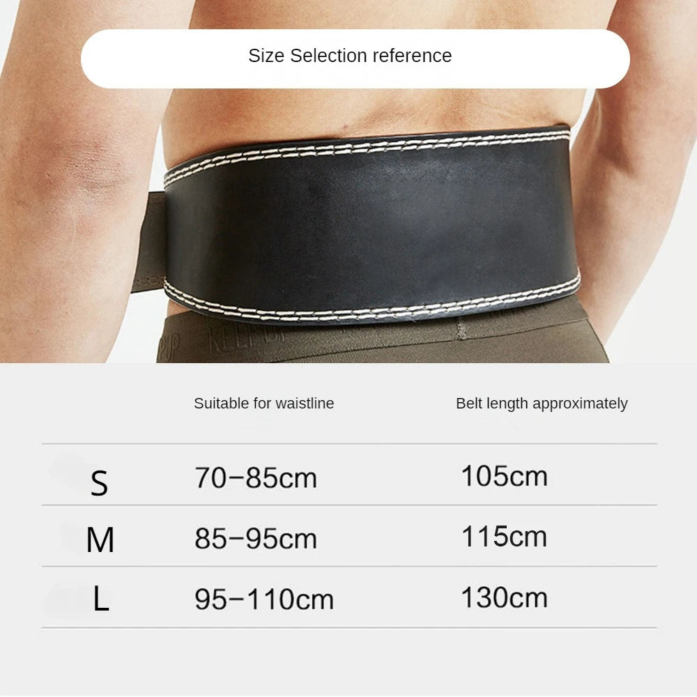 Weight Training Safety Belt - Adjustable